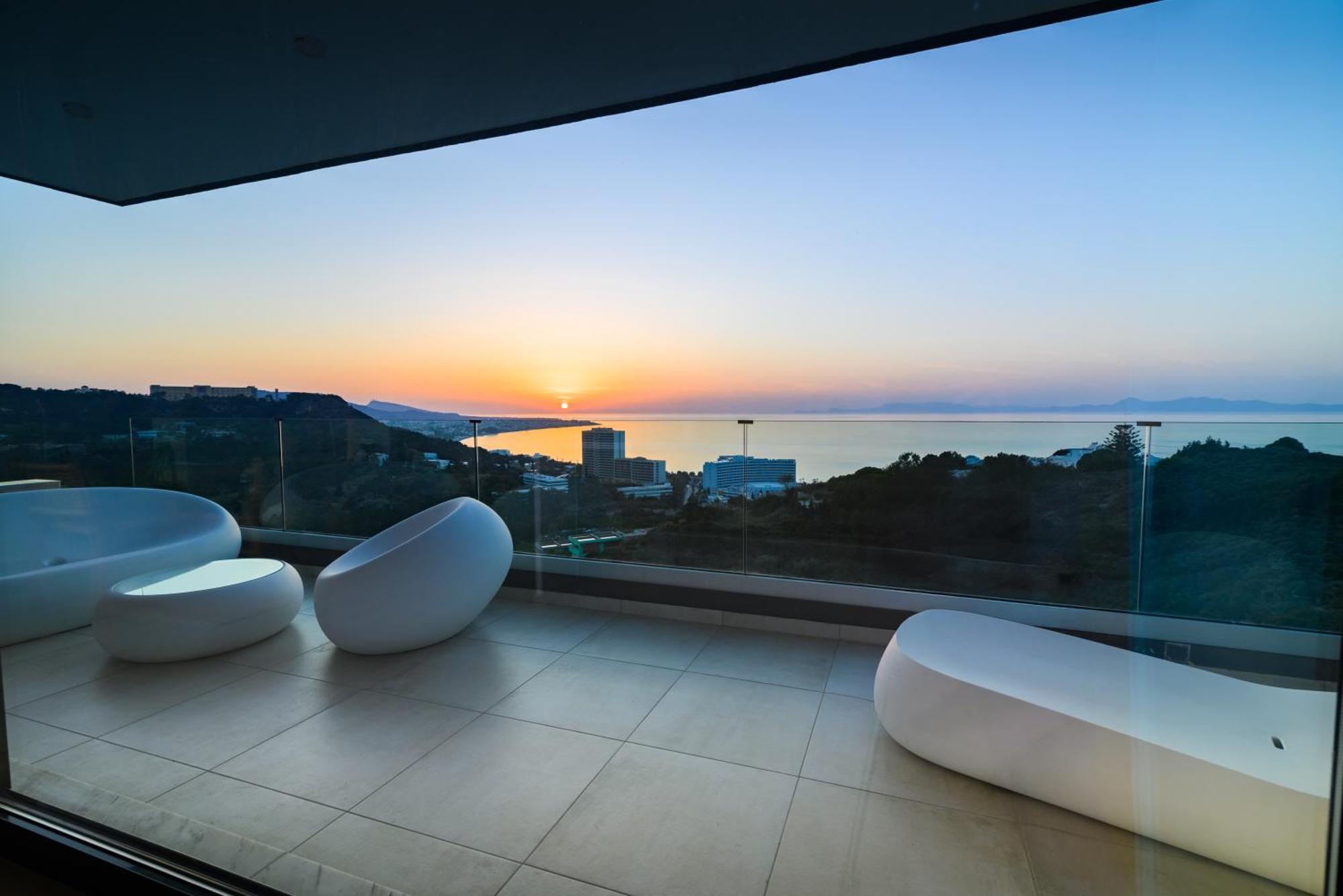 Aquarama Pool - Orion Apartment Ixia (Rhodes)