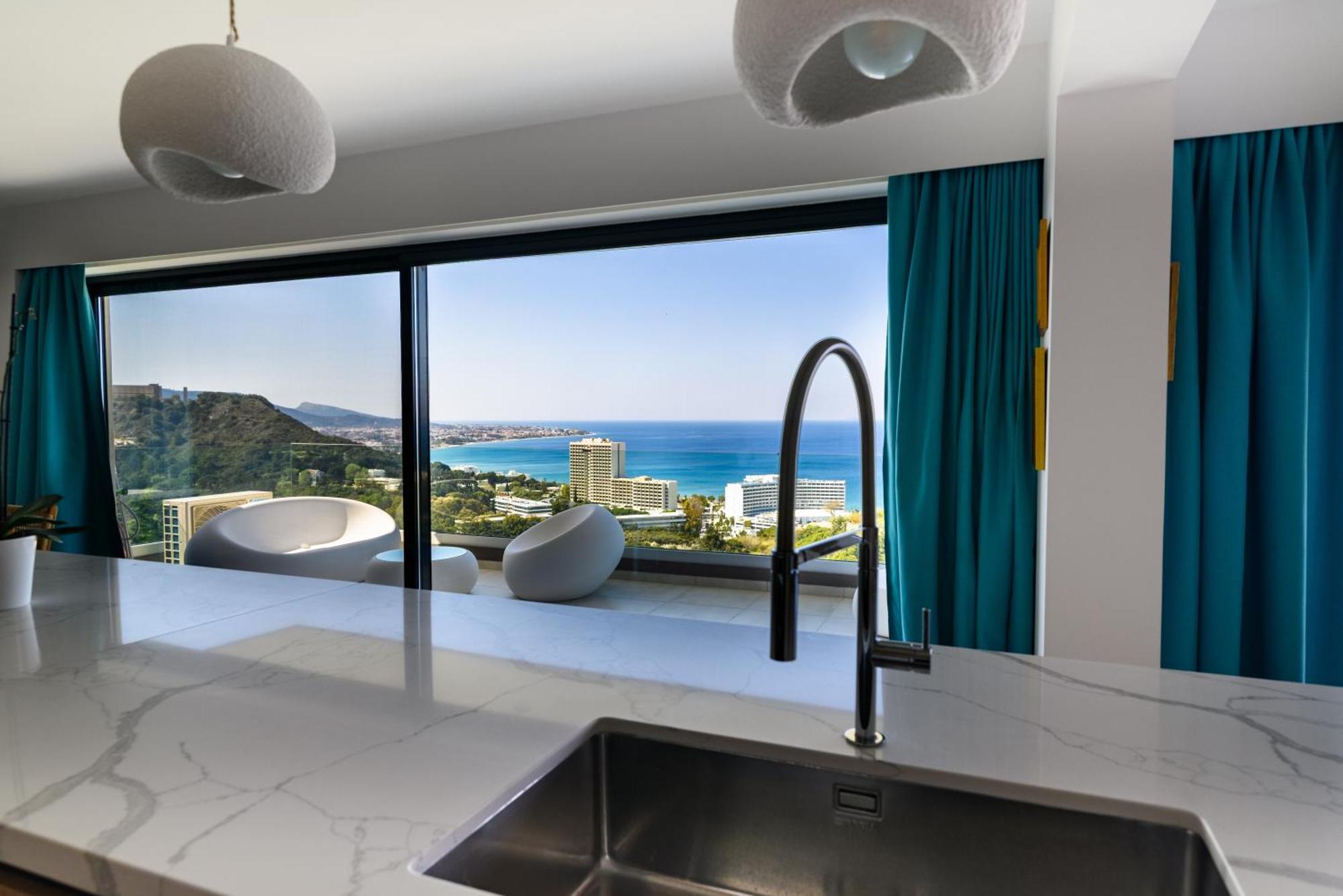 Aquarama Pool - Orion Apartment Ixia (Rhodes)
